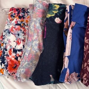 Lularoe Tween leggings - floral print -  13 pairs